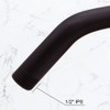 Westbrass 1/2" IPS x 10" Shower Arm with Sure Grip