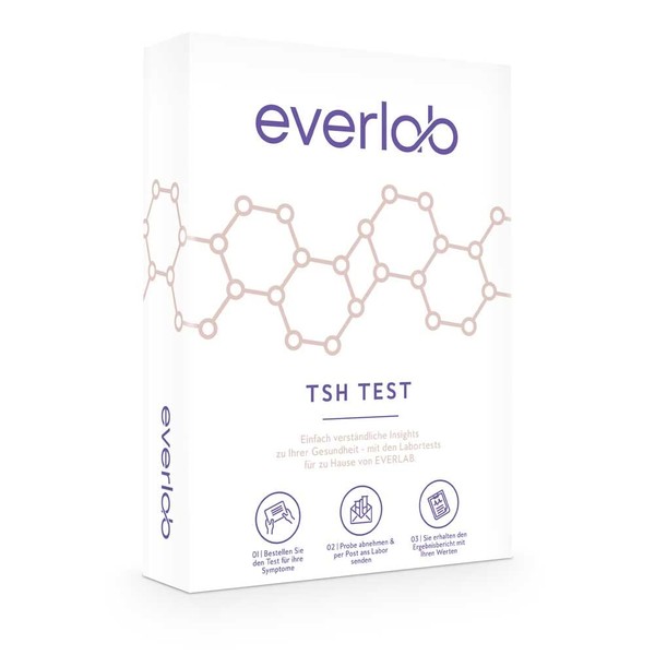 EVERLAB TSH Test - Important Thyroid Value TSH Quick & Easy Check | Hormonary Test | Self-Test for Home