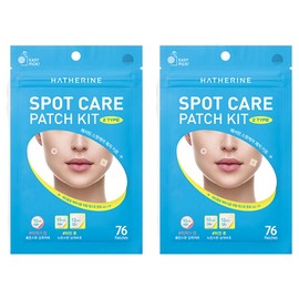 Hatherine Spot Care Patch Kit, 76 patches, 2 packs  해서린 스팟케어 패치 키트, 76개입, 2개