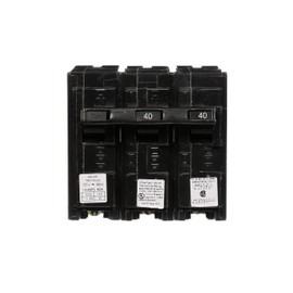 Siemens Q24000S01 120/240-Volt type MP-T 40-Amp Circuit Breaker with 120-Volt Shunt Trip Double pole