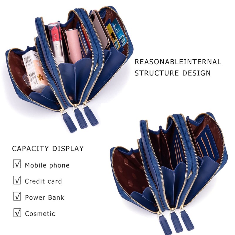 Bolso cruzado pequeño para teléfono celular, para mujer, bolso de