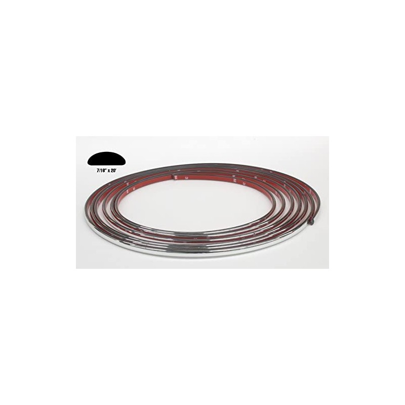 Trim-Gard Automotive Wheel Well Molding 7/16" Wide x 20' Long