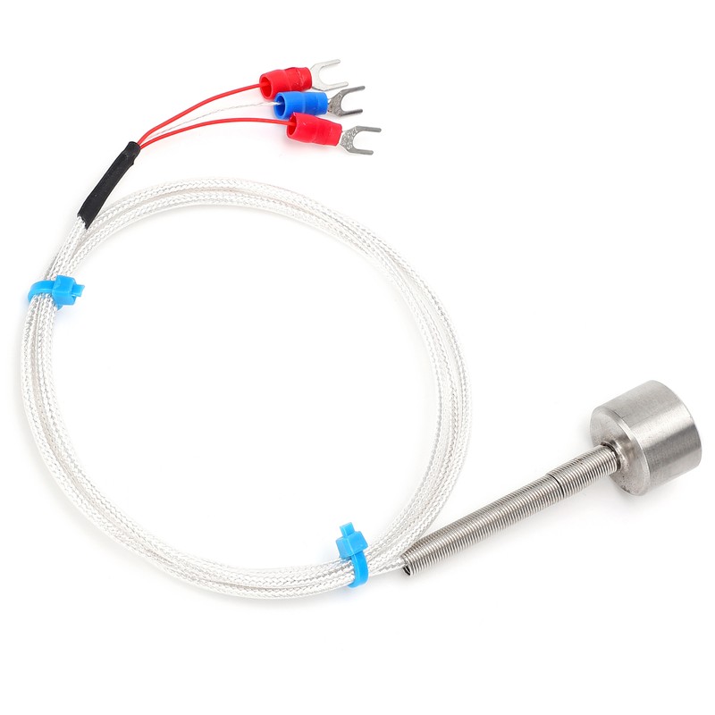 PT100 Magnetic Temperature Sensor Waterproof Adsorption Thermistor -60 to +150℃(5meters