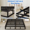JWIFSEF King Size Box Spring 5 Inch Low Profile Mattress