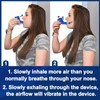 Lung Exerciser, Acapell Flutter Valve Device, Mucus Clearance and Lung