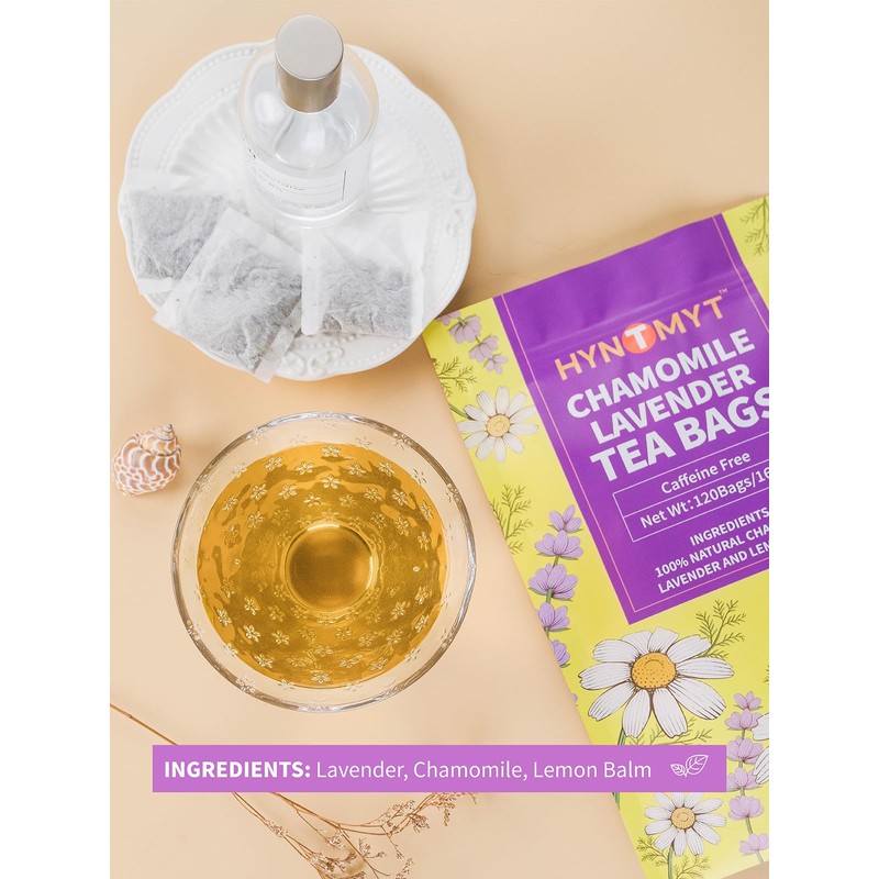 HYNTMYT Chamomile Lavender Tea Bags 120 Teabags | Bulk Buy