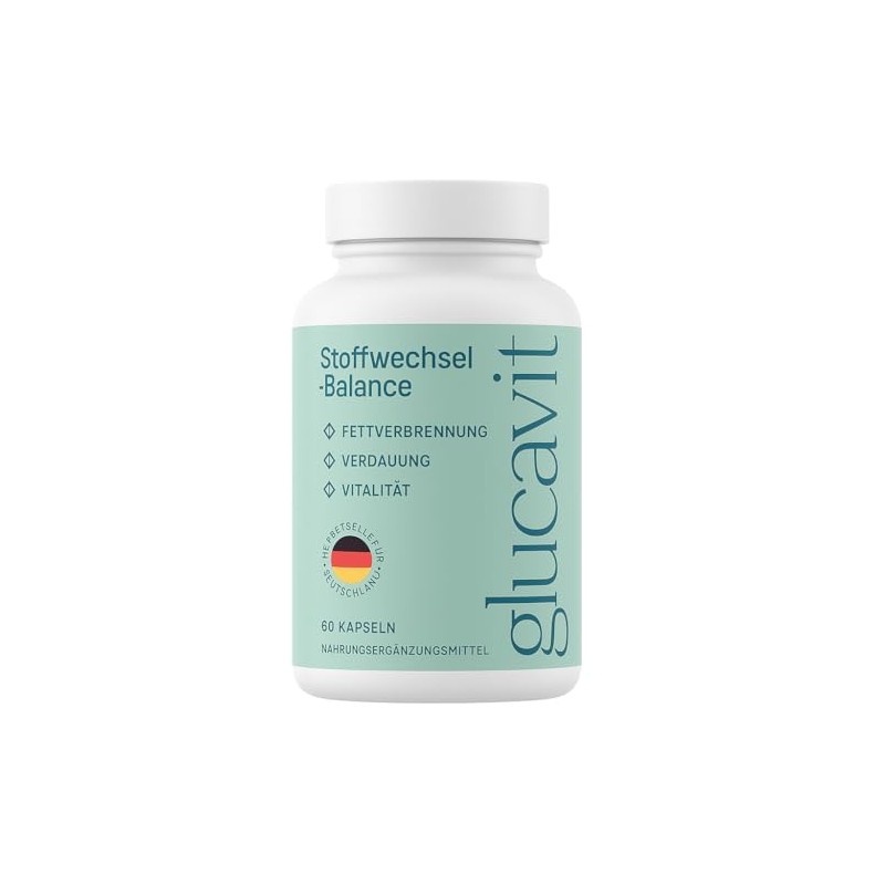 Glucavit Capsules - Dietary Supplement with 11 Essential Nutrients |