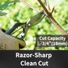 RANSHOU Japanese Pruning Shears for Gardening 9”, Professional Heavy Duty