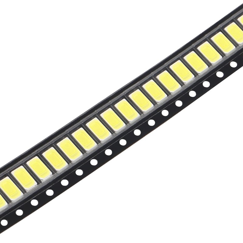 AEDIKO 100pcs 5730 SMD LED Diode Lights Chip White 6000K