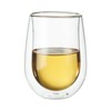 ZWILLING Sorrento 2-pc Double-Wall Stemless White Wine Glass Set, 10-oz,