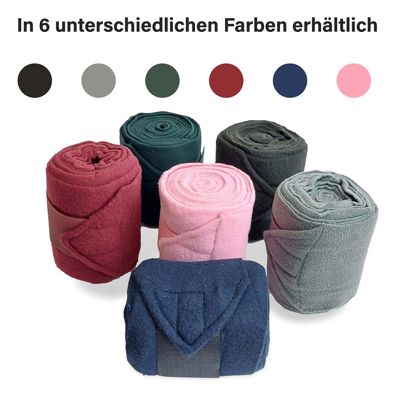 Fleece Bandages for Horse – Horse Fleece Bandages in Set