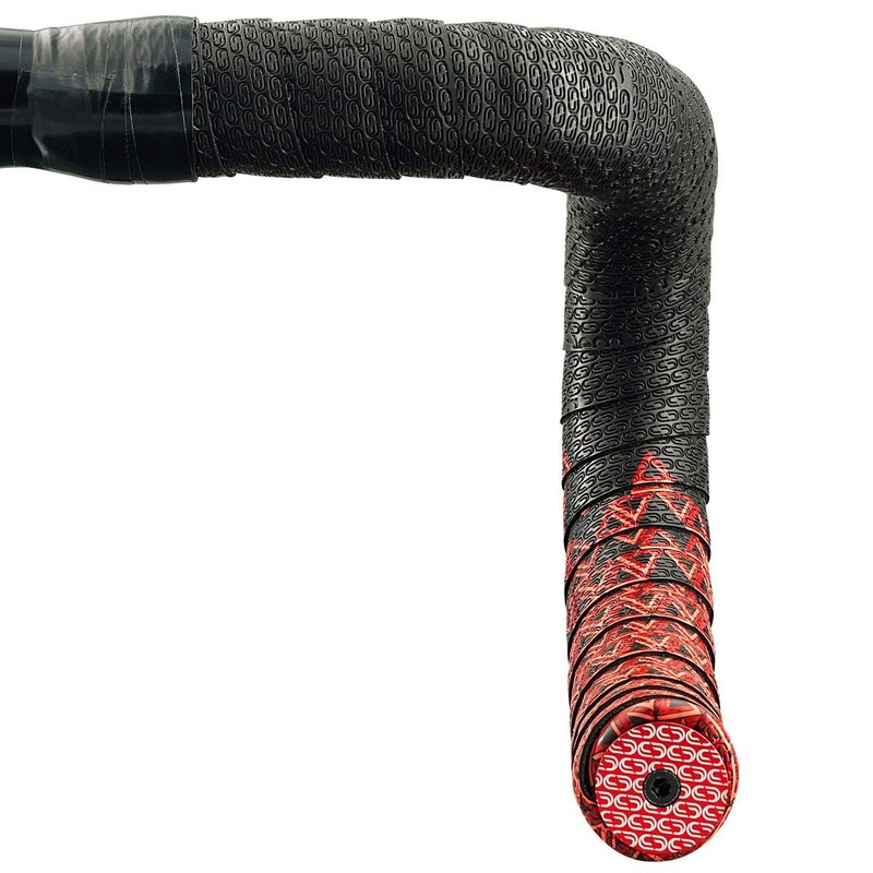 Deda Elementi Loop Handlebar Tape, Black/Red
