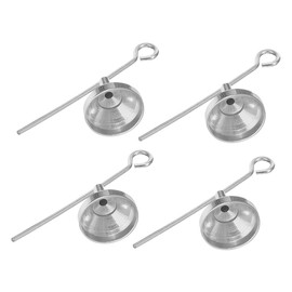 MERRYHAPY 4pcs Mini Stainless Steel Funnel for Accurate Liquid Transfer Small Bottles for Essential Oils Makeup and Travel Use Durable and Reliable Design