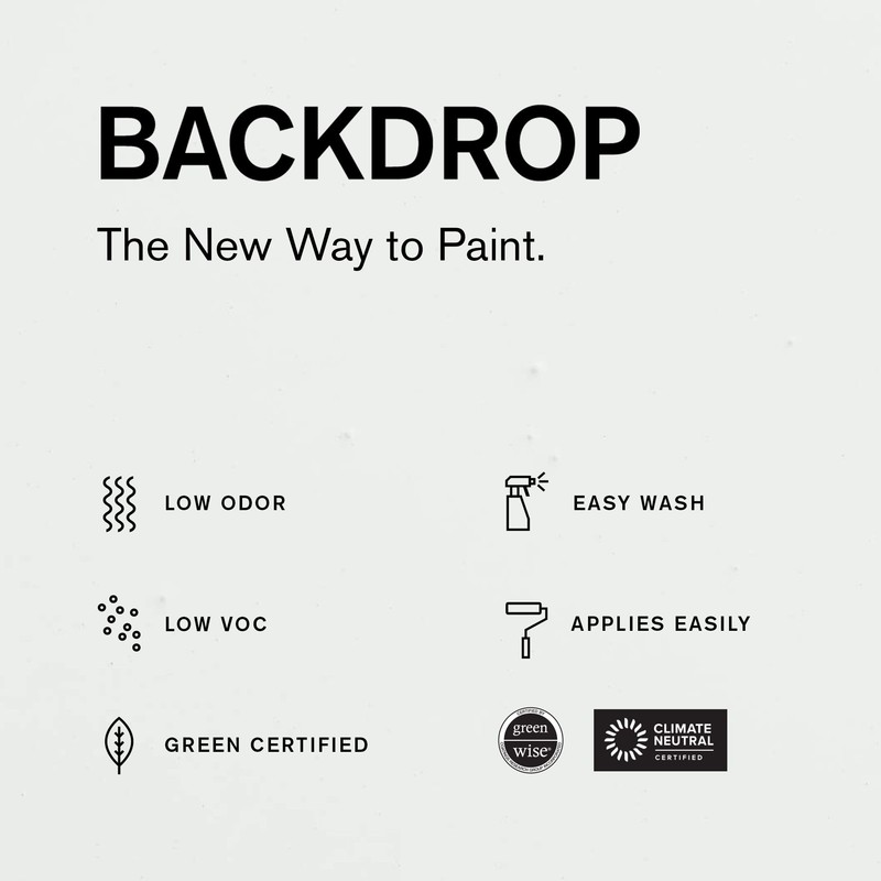 BACKDROP Premium Interior Paint Large Adhesive Paint Swatch BARRAGÁN-CITO -