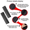 TSUGAMI 2PCS Car Seat Belt Covers, Microfiber Leather Vehicle Searbelt