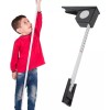 MARZSEFLO Estadímetro Tallímetro Con Fijación A Pared 2 Metros, Negro
