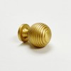 Satin Brass Cabinet Hardware Sweet Beehive Cabinet Knob and Drawer