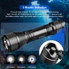 ORCATORCH D550 Diving Torch with Diving Hook, Diving Torch, IP68