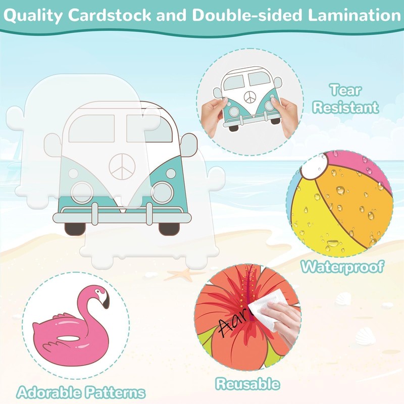 Hello Summer Bulletin Board Summer Beach Cutouts Summertime Bulletin Board