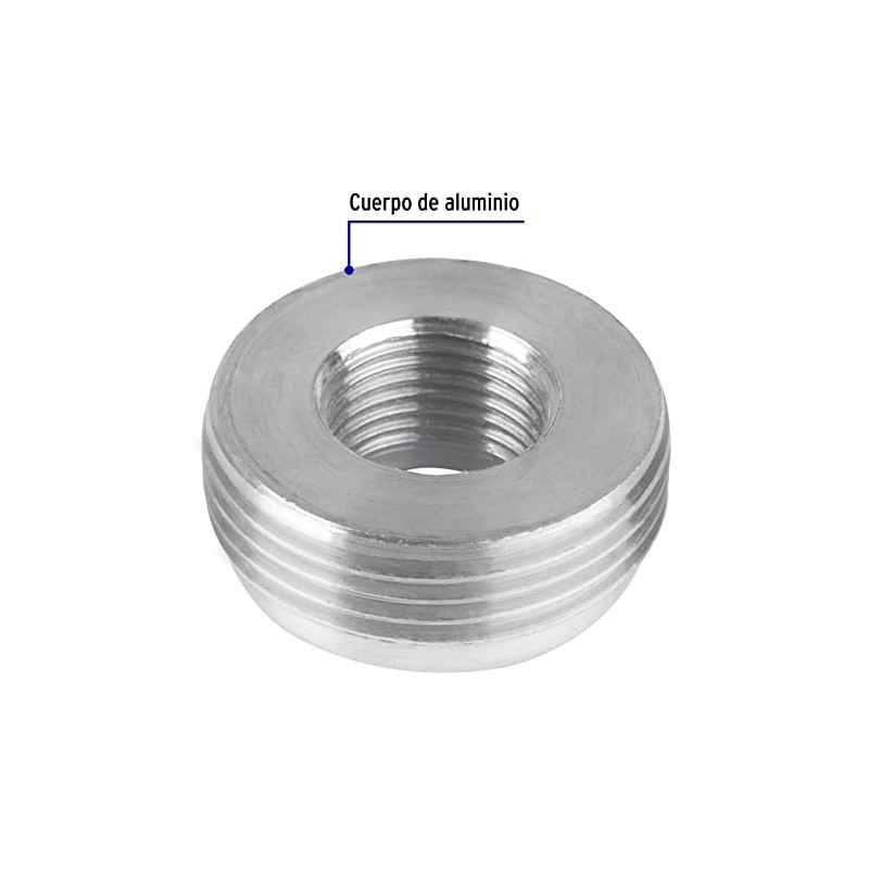 Volteck RB-114-12, Reducción bushing de 1-1/4" a 1/2" cuerpo de