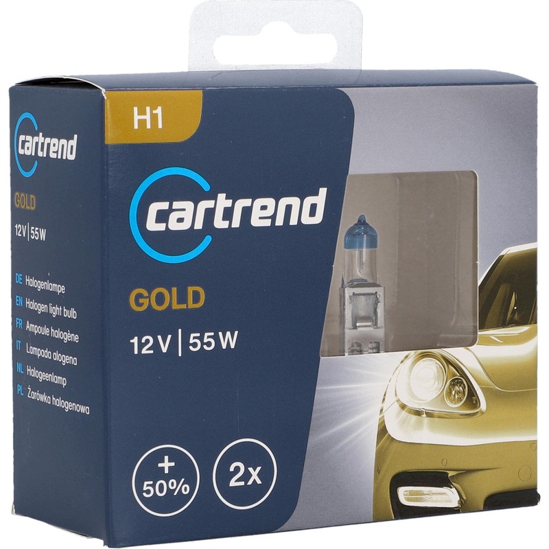 Unitec Xenon Gold 77768 H1 Headlight Bulbs 12 V 55
