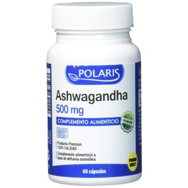 POLARIS ASHWAGANDHA 60Cap, Black, Estandardar