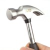 4oz 160mm Claw Hammer Mini Hammer Rubber Handle Nail Remover