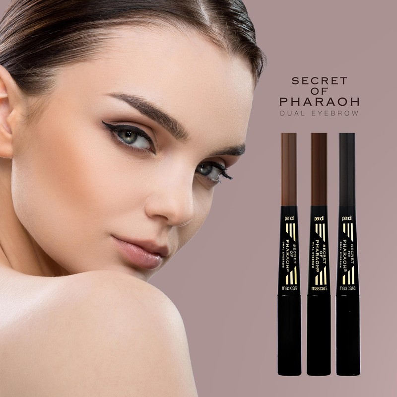 EBIN NEW YORK Secret of Pharaoh Dual Eyebrow Pencil &