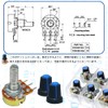 Potentiometer, WH148, 10 Kinds of B1K, B2K, B5K, B10K, B20K,