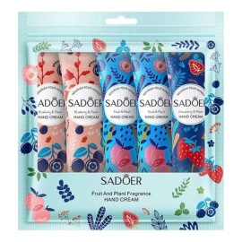 5 Cremas Para Manos Sadoer De Bolsillo Hidrata Repara