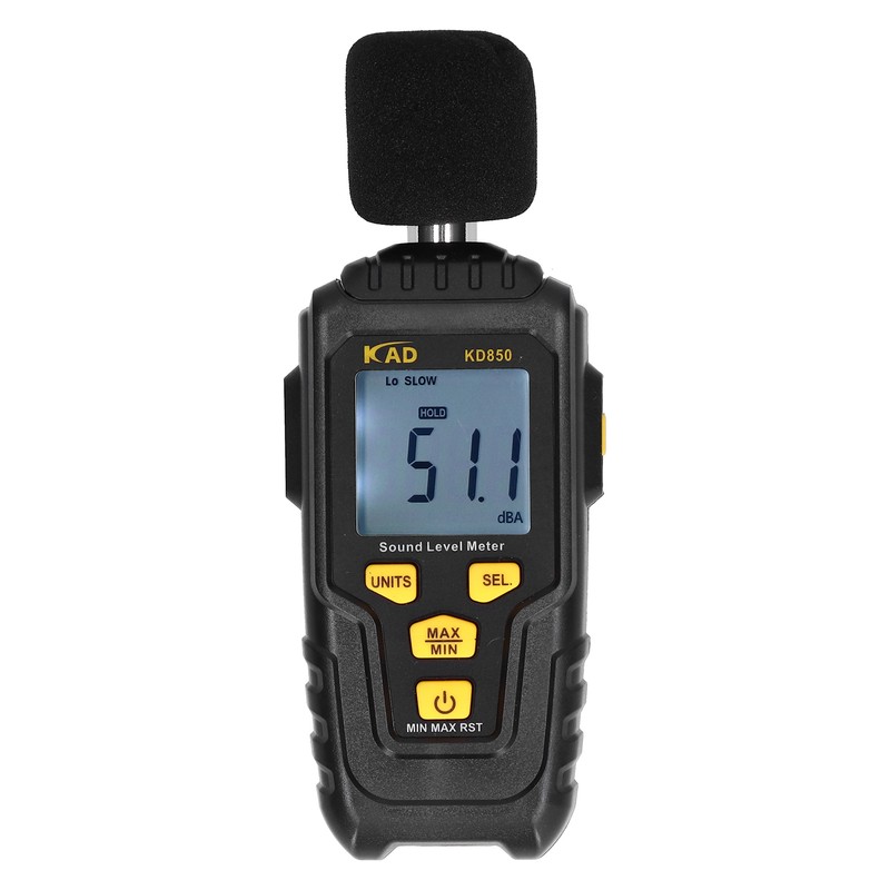 Multifunction Sound Level Meter Decibel Monitor Temperature Tester Environmental InstrumentKD850