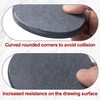 Pndeyo Water Absorbing Stone Coasters, Fast Drying Diatomite Cup Tray,