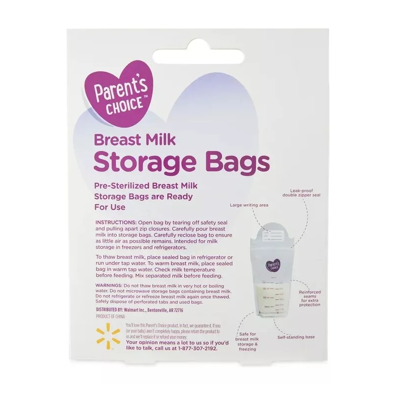 Parent's Choice Bolsa De Almacenamiento De Leche Materna Parent's Choice