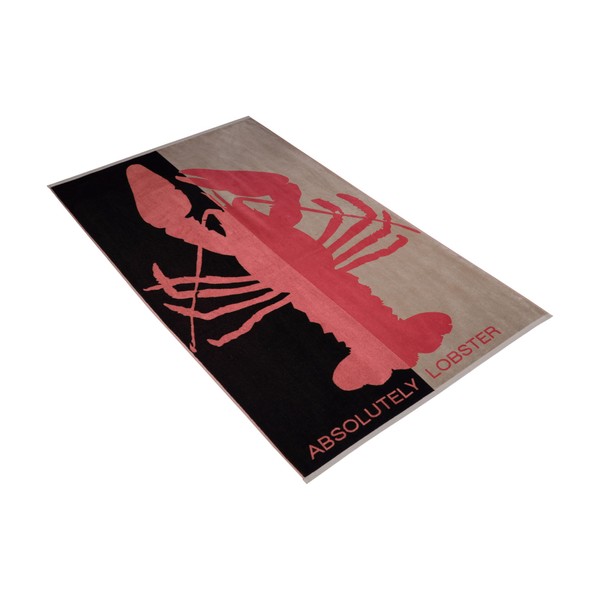 Vossen Women's and Men's Absolutely Lobster Black 100 x 180