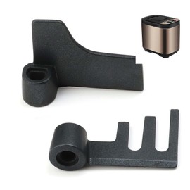 2 Pack Bread Maker Paddle for Panasonic, Bread Machine Replacement Parts Flat Nonstick Teflon Coated Kneading & Mixing Blade Replacement for SD-2500, SD-2501, SD-256, SD-257 & More