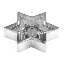 Tescoma Delícia Star-Shaped 6-Piece Cookie Cutters