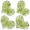SUNYIK Pack of 4 Orgone Love Heart Pocket Stone, Reiki