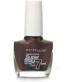 Vernice Forever Strong Super Stay 7 Days di Maybelline N ° 866 RUBY Triangoli