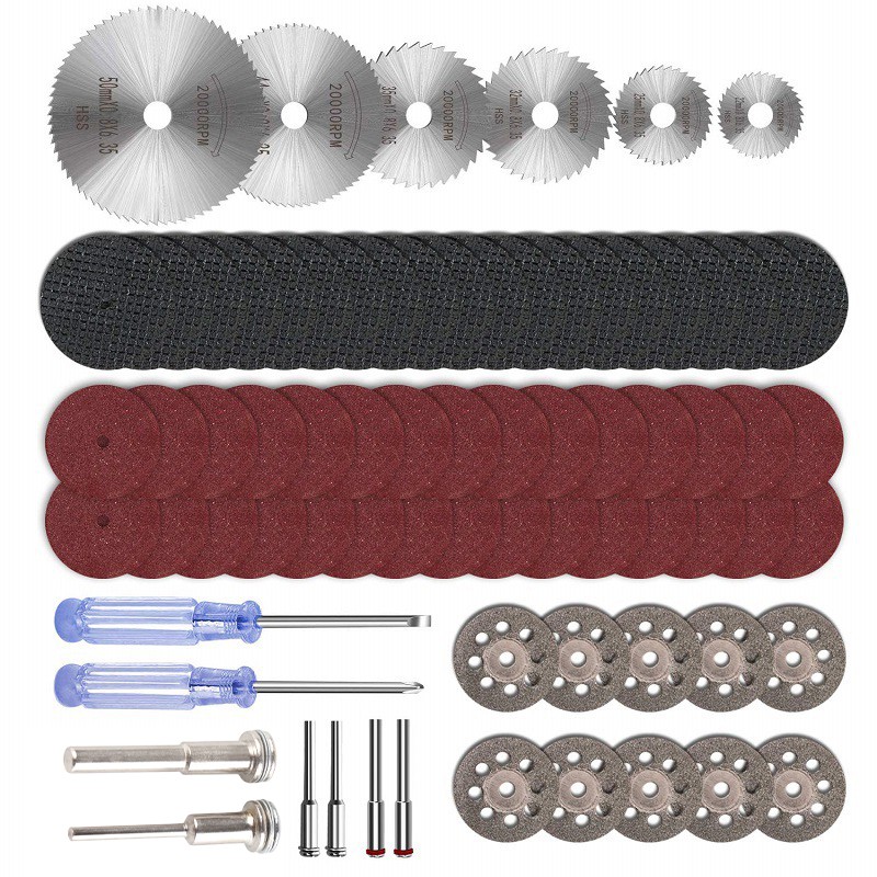 74Pcs Cutting Disc Standard Professional Saw Cutting Wheel for Wood