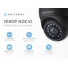 Amcrest Full HD 1080P 1920TVL Dome Outdoor Security Camera, 2MP