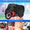 Motorrad abdeckplane Groß Material PEVA 240 x 140 cm Schützt