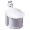 All-pro Ms180w Motion-sensing Outdoor Floodlight Hardwired, White, 300 W
