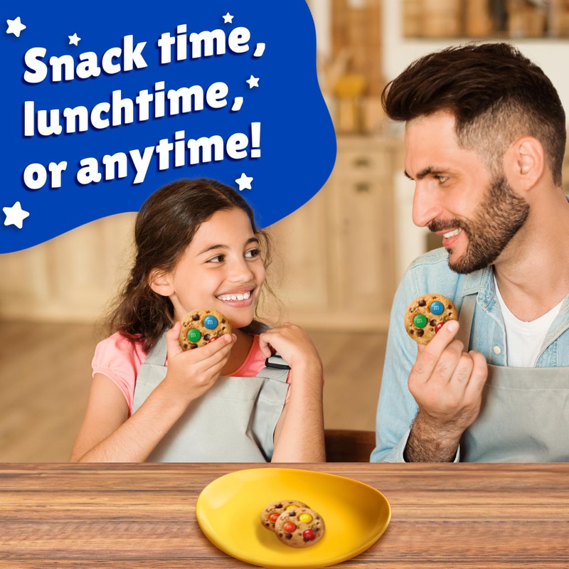 Keebler Chips Deluxe Cookies Rainbow with M&M's Chocolate Candies 14.6