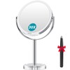 Auxmir 1X/ 30X Magnifying Mirror, Makeup Mirror with Tweezer, Double