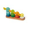 Janod Zigolos Duck Family Stacker - Classic Wooden Stacking Toy