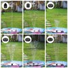 AISITIN DIY Solar Fountain Pump for Water Feature with 3.9ft