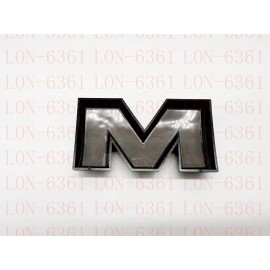 Auto GMC 2021-2024 GMC YUKON YUKON XL Front White Black OVERLAY Emblem
