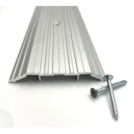 KC Hardware CBW Silver Aluminum Threshold 4 inch Wide 1/2 inch Height - 72 inch
