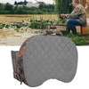 Portable Heating Cushion 3 Gears Soft Camouflage Outdoor Heated Seat