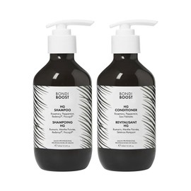BondiBoost HG Juego de champú y acondicionador antiadelgazamiento [10.14 onzas líquidas cada uno], clínicamente probado para promover un cabello más lleno y con aspecto más grueso para mujeres y